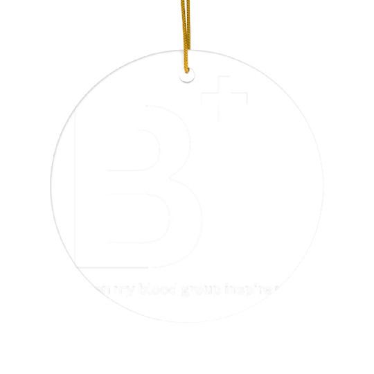 Be Positive Ceramic Ornaments