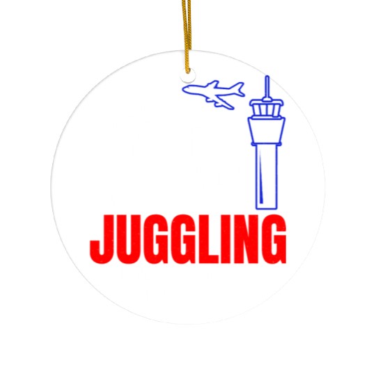 Air Traffic Controller ATC Aviation Humor Airplane Ceramic Ornaments