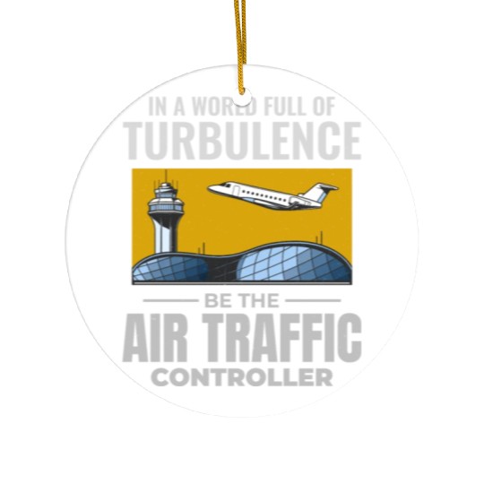 Air Traffic Controller ATC Aviation Humor Airplane Ceramic Ornaments