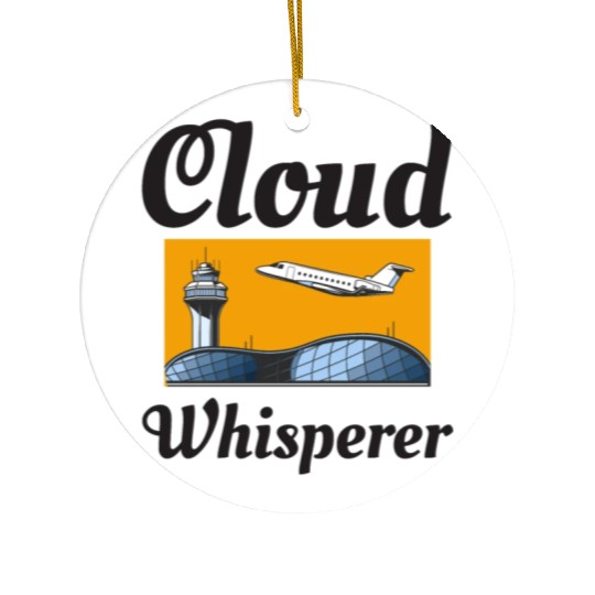 Air Traffic Controller ATC Aviation Humor Airplane Ceramic Ornaments