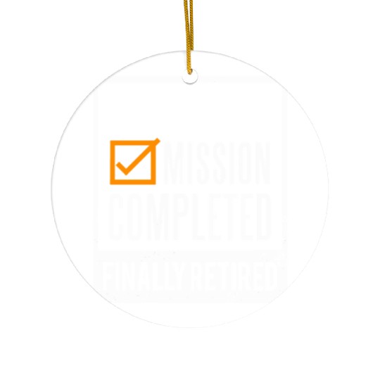 Retirement - Retired Purchasing-Manager Ceramic Ornaments