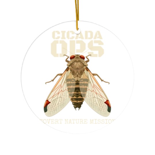 Cicada-Entomology-Insect-Nature- Ceramic Ornaments