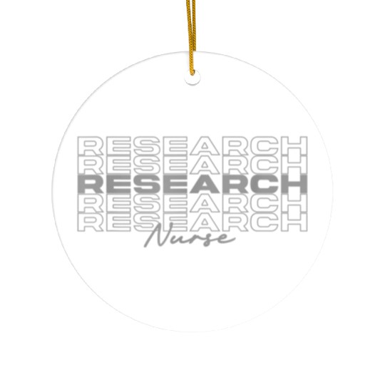 Research Nurse Medical Stylish Ceramic Ornaments