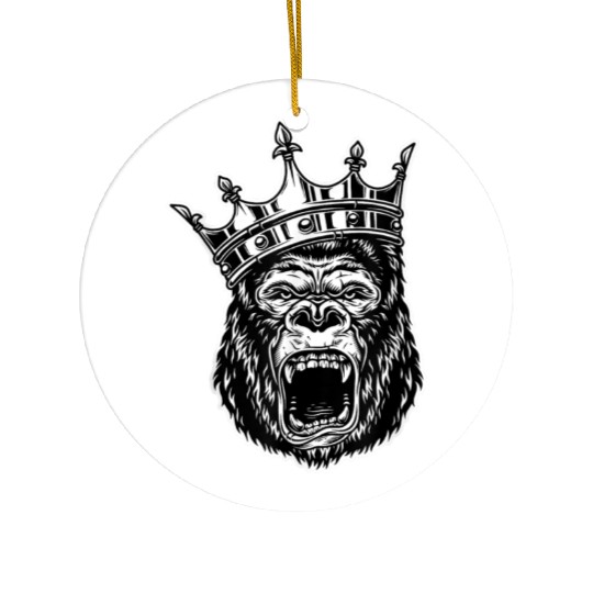 Apes Together Strong Gorilla Ceramic Ornaments