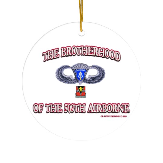 Ol Koot Designs BROTHERHOOD AIRBORNE Ceramic Ornaments