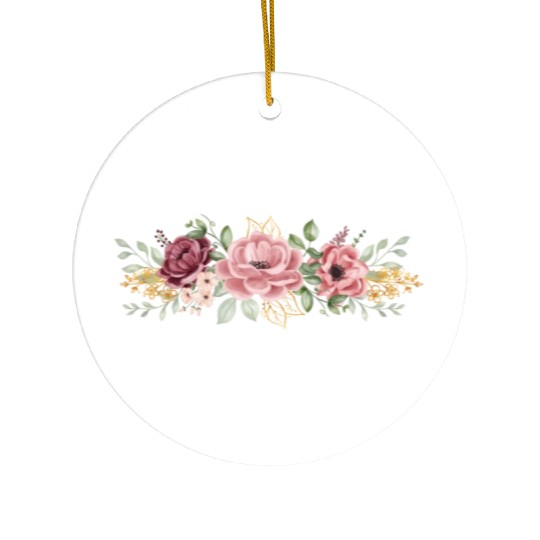 Spa Wellness Vacation Chill Ceramic Ornaments