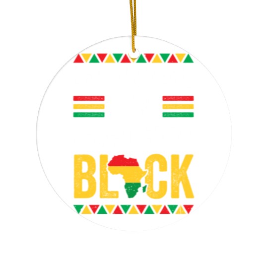 Everybody Black Gift Afro American Ceramic Ornaments