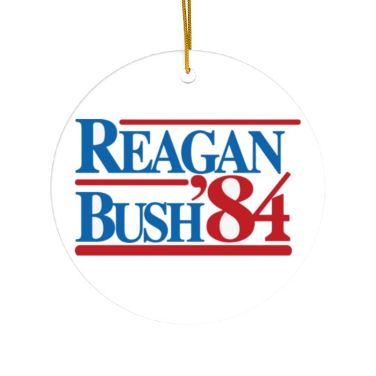 REAGAN BUSH 84 Classic Ceramic Ornaments