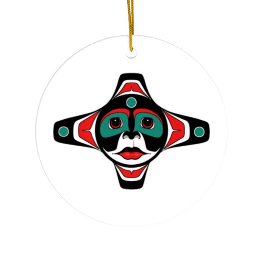 American Indigenous Clothing Premium Ceramic Ornaments