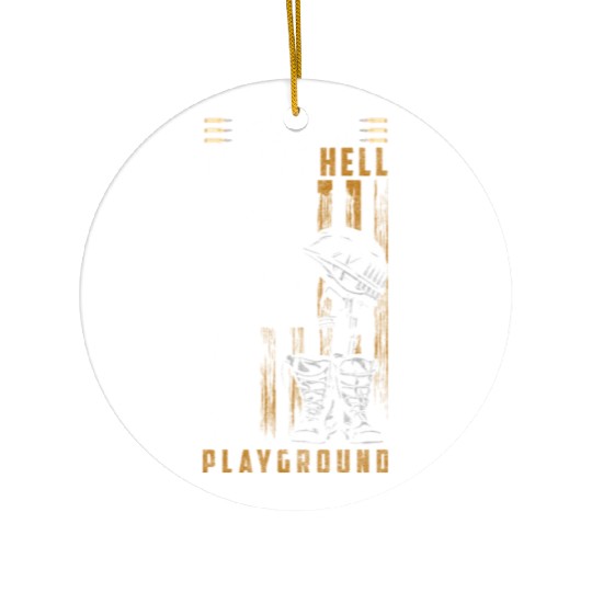 Soldier Fighter Freedom America Ceramic Ornaments