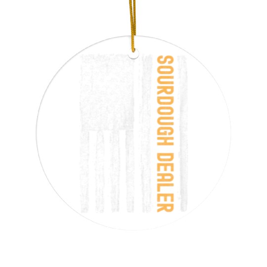Sourdough Dealer Flag s Women Ceramic Ornaments