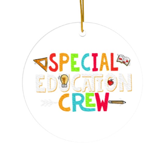 Special Educators Special Ed Teacher Ceramic Ornaments