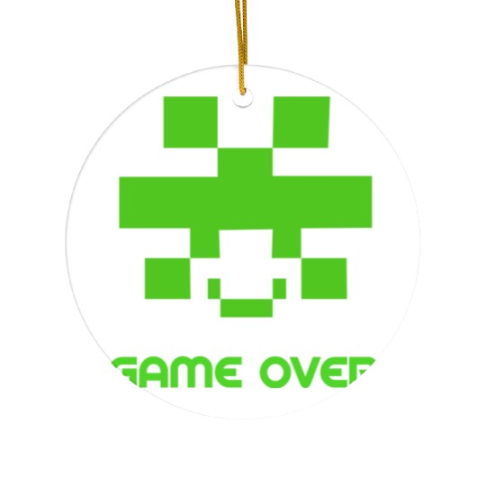 Game over Ceramic Ornaments