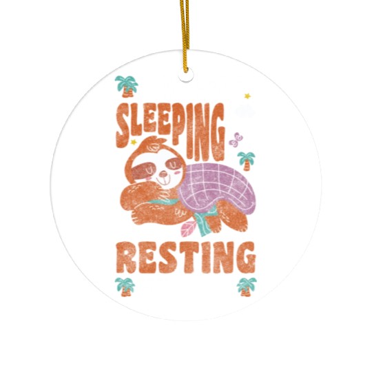 Sleepyhead Rest Grumpy In The Morning Ceramic Ornaments