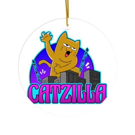 catzilla Ceramic Ornaments