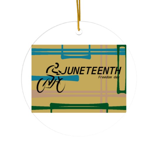 Juneteenth Ceramic Ornaments