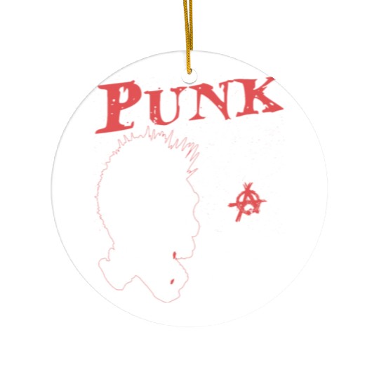 Punk Since 1964, Punks Not Dead, 60 Years Old and Ceramic Ornaments