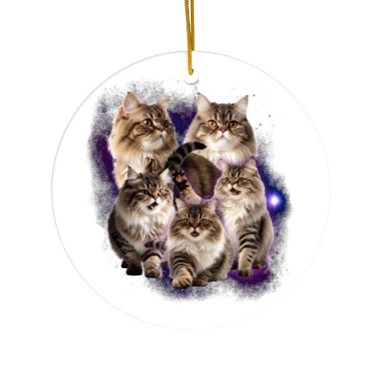 Persian Cat Pet Animals Lover Design Ceramic Ornaments