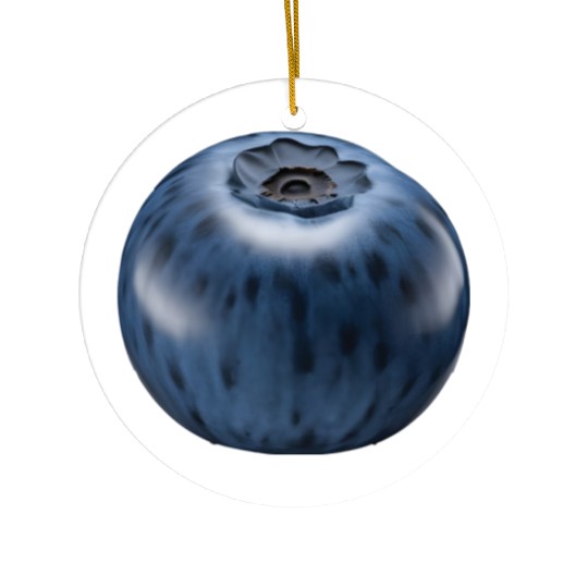Blueberry Realistic Ceramic Ornaments