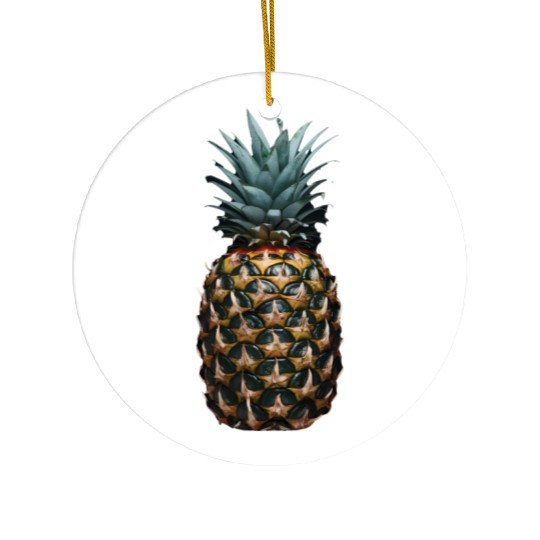 Pineapple Realistic Ceramic Ornaments