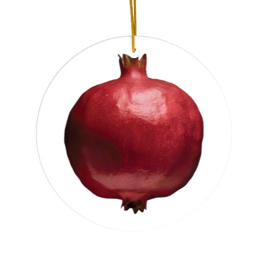 Pomegranate Realistic Ceramic Ornaments