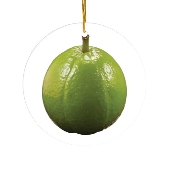 Guava Realistic Ceramic Ornaments