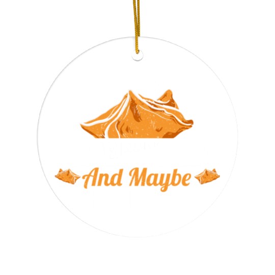 I Love Crab Rangoon And Maybe 3 People Ceramic Ornaments