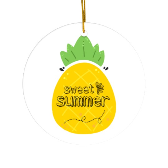 Sweet summer Ceramic Ornaments