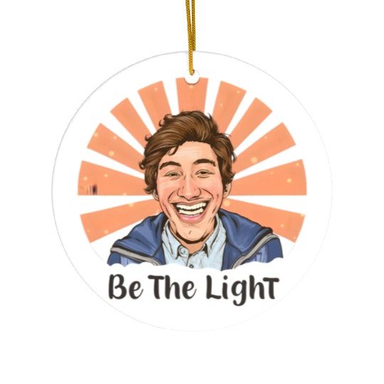 Be The Light Ceramic Ornaments