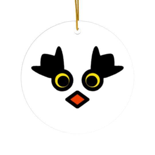 Angry bird Ceramic Ornaments