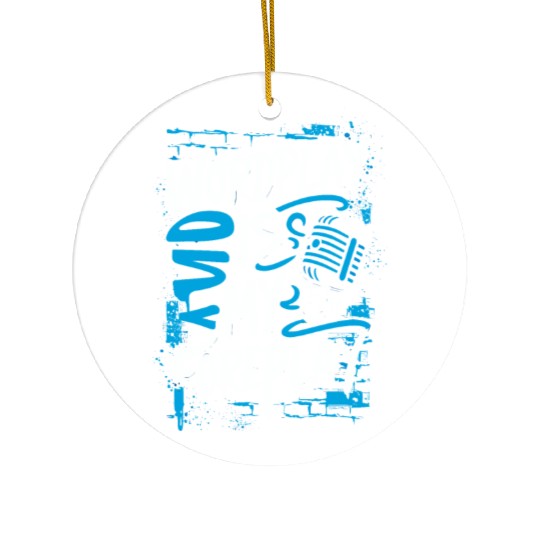 Rap Battles Freestyle Rap Competition Battle Rap Ceramic Ornaments