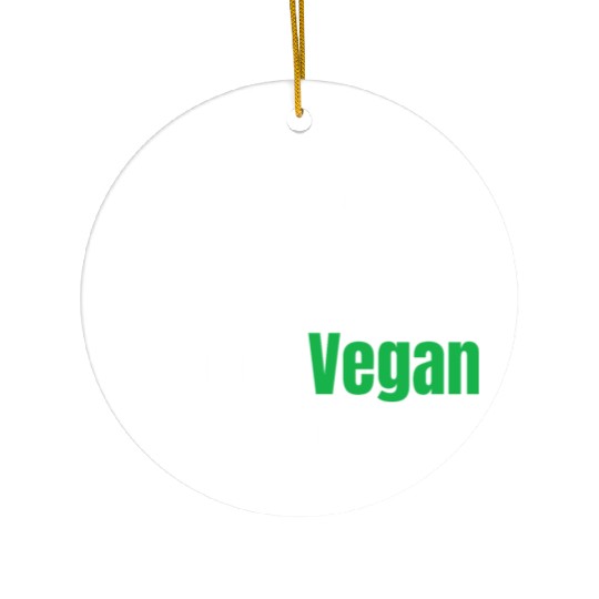 HPV Happy Vegan Proud Awareness Warrior Ovarian Ceramic Ornaments