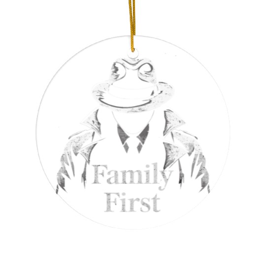 Mobster Gangster Mafia Organized Crime Boss Ceramic Ornaments