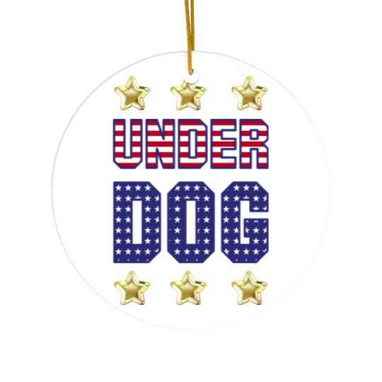 UnderDog Kamala Harris 2024 - President Election Ceramic Ornaments