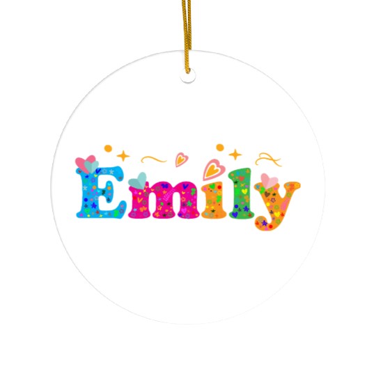 Emily Ceramic Ornaments