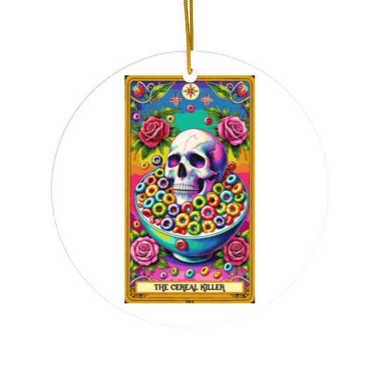 The Cereal Killer Tarot Ceramic Ornaments