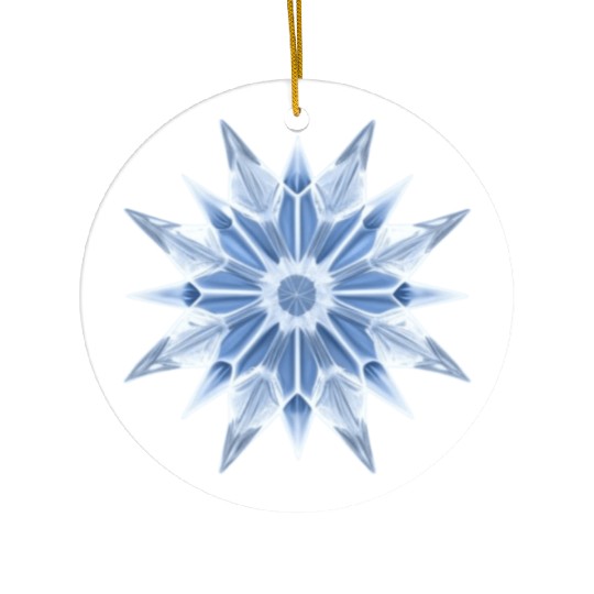 Ice Crystal Ceramic Ornaments