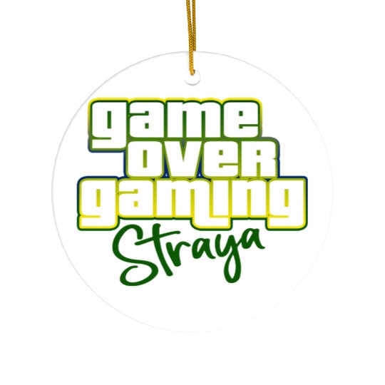 GameOverGaming GTA Straya Parody Ceramic Ornaments