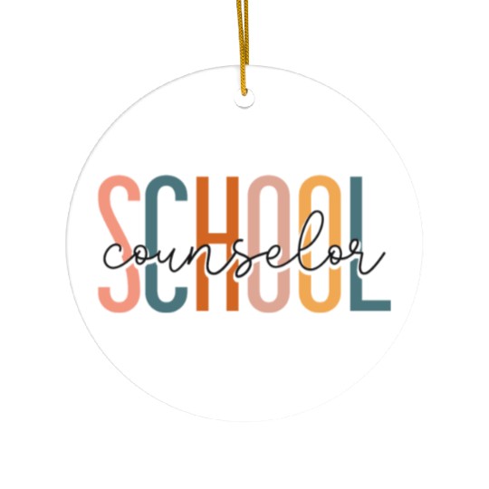School Counselor School Counselor Ceramic Ornaments