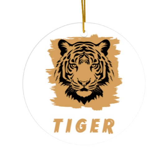 tiger Ceramic Ornaments