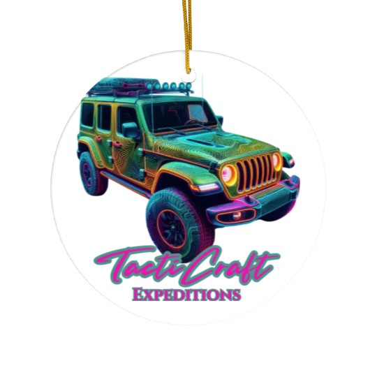 Jeep overland Ceramic Ornaments