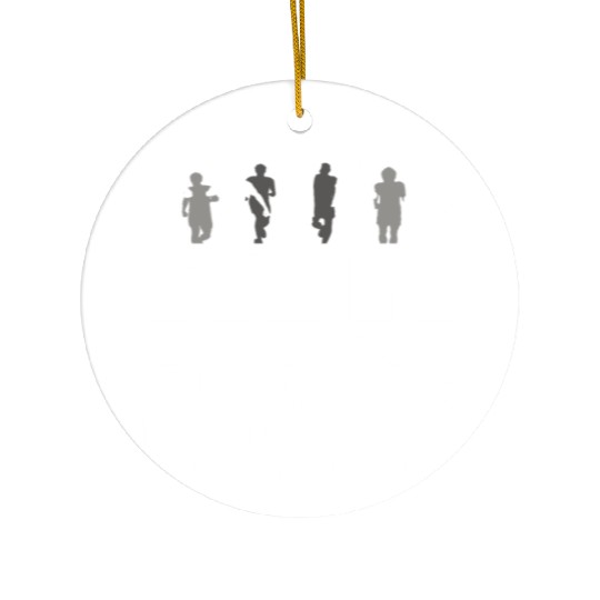 Run As If You Were Chasing The Ice Cream Van Ceramic Ornaments