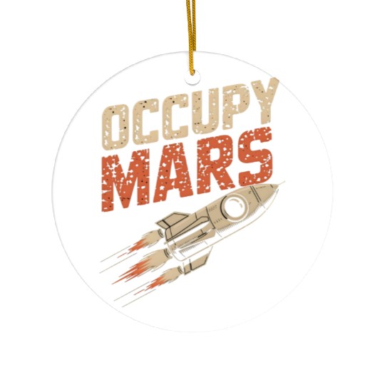 Ignite Mars: Journey Beyond  Ceramic Ornaments