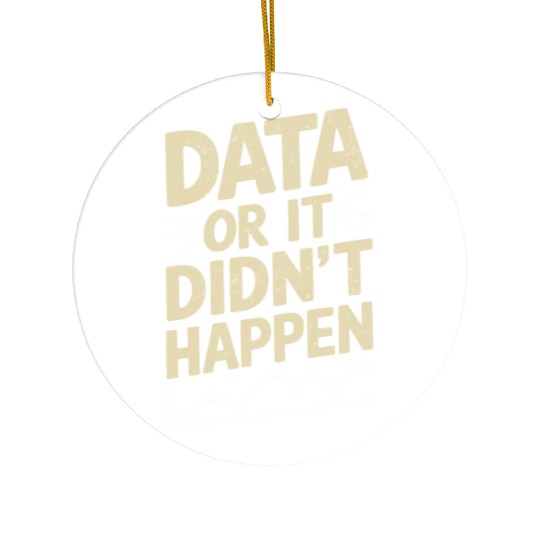 Data Analyst Data Scientist Data Engineer Data Or Ceramic Ornaments