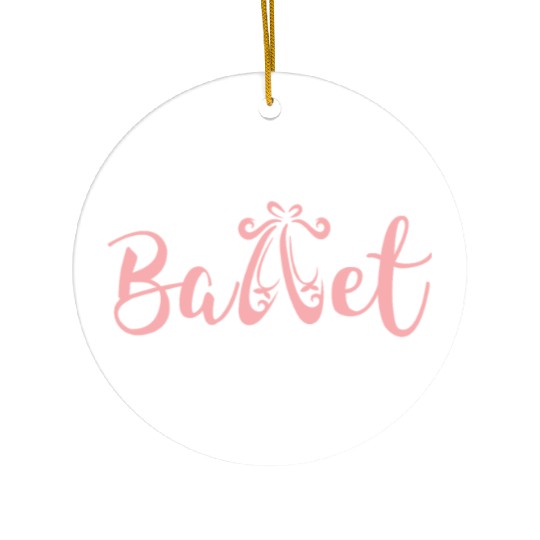 Ballet Dancer Dance Lover Ceramic Ornaments