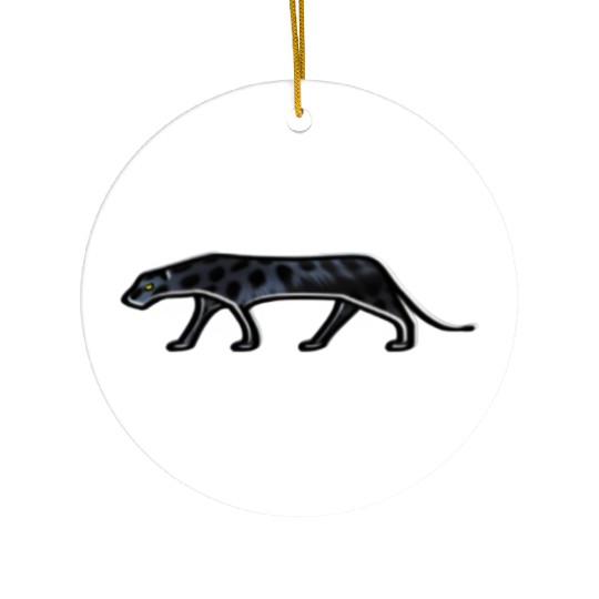 Black Panther Ceramic Ornaments