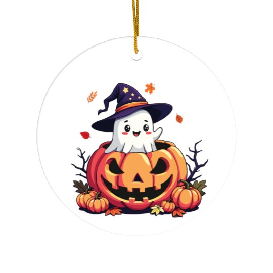Spooky Season Ceramic Ornaments
