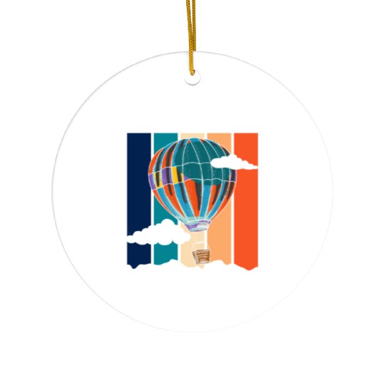 Balloon Aviation Fun Hobby Ceramic Ornaments