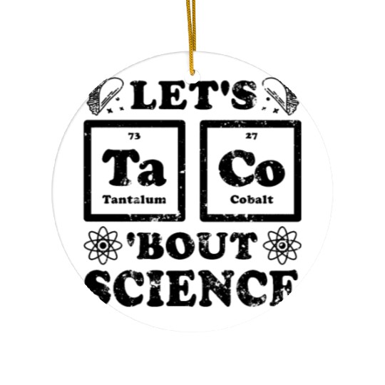 Physics, Biology, Science Math Teacher Chemistry Ceramic Ornaments