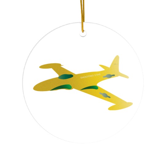 Lockheed P-80 Shooting Star Ceramic Ornaments